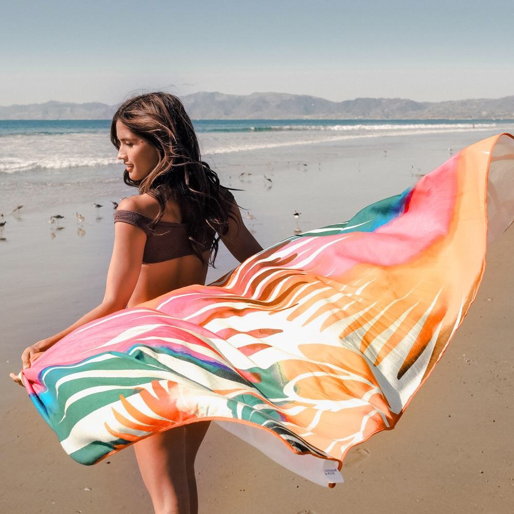 Summer & Rose “Palm” Beach Towel